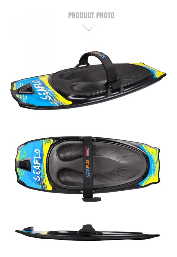 Knee board, Seaflo , Adult black - Image 3