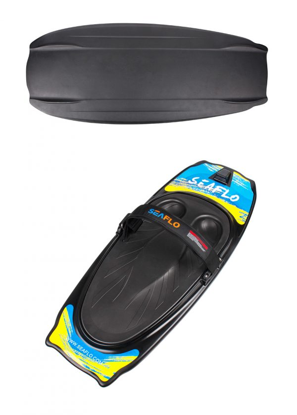 Knee board, Seaflo , Adult black - Image 2