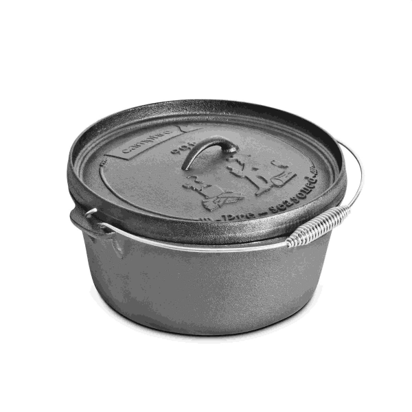 Campfire Dutch Oven – 4.5 Quart, Pre-seasoned 4.2L - Image 2