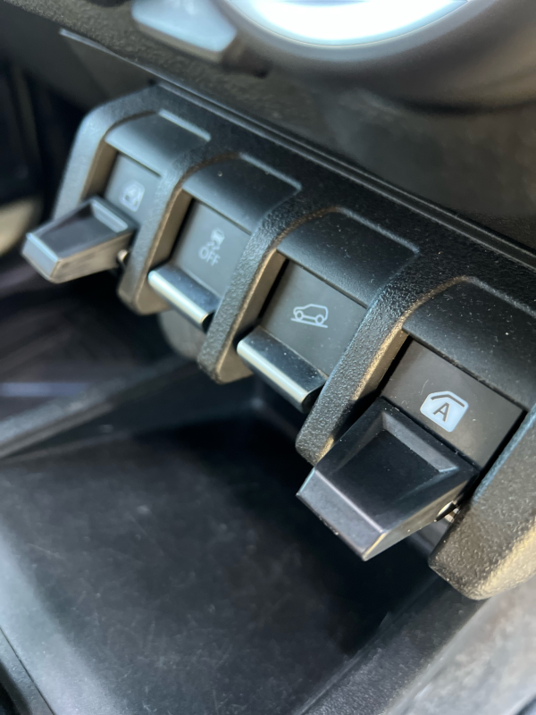 Suzuki Jimny Button Extensions (Pair) Gen4 2019-