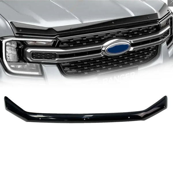 Ford Ranger Next Gen Bonnet Guard Matt or Gloss Black 2023- (incl Everest)