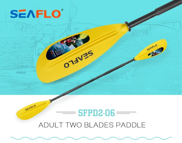 Seaflo Kayak Paddle High Angle - Image 2