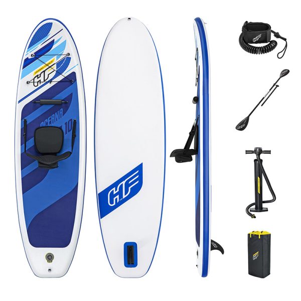 Hydro-Force Oceana Convertible Stand-Up Sup Paddleboard Set-3.05m x 84cm x 12cm-120kg Bestway