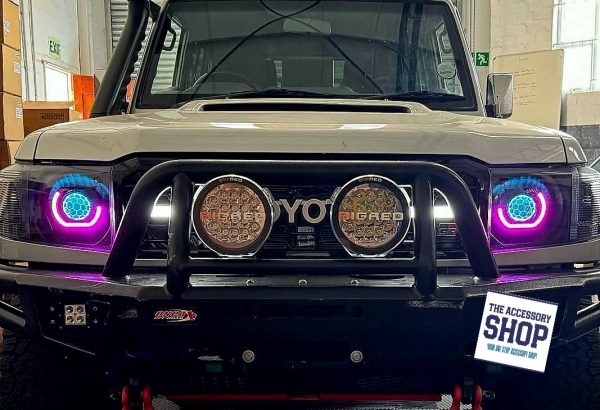 Toyota Landcruiser 79 series LED headlight replacement. - Image 3