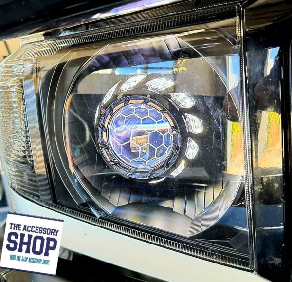 Toyota Landcruiser 79 series LED headlight replacement. - Image 9