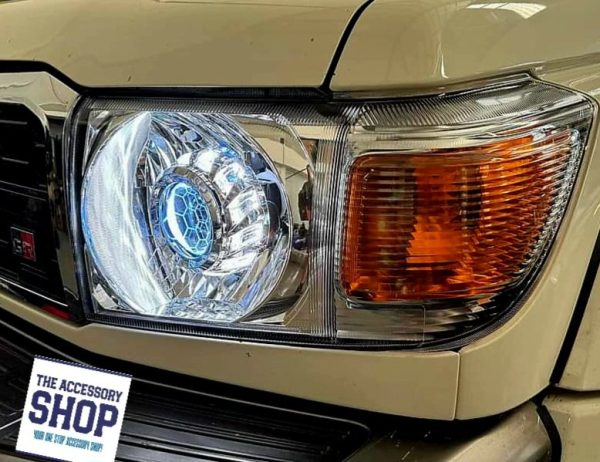 Toyota Landcruiser 79 series LED headlight replacement. - Image 10