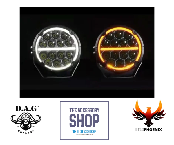 Fire Phoenix 6.5 LED Spot light with DRL DAG