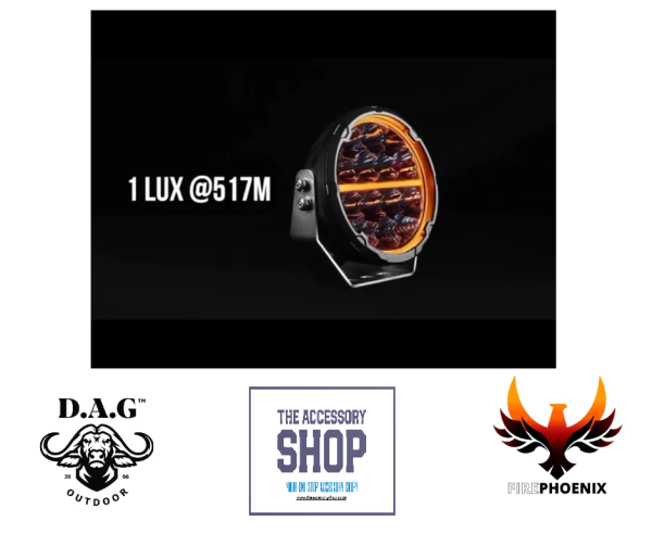 Fire Phoenix 6.5 LED Spot light with DRL DAG - Image 3