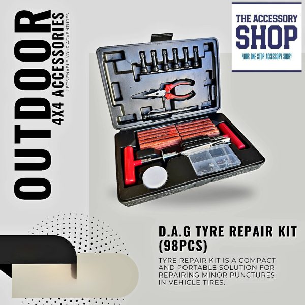 Tyre Repair Kit 98 pieces DAG