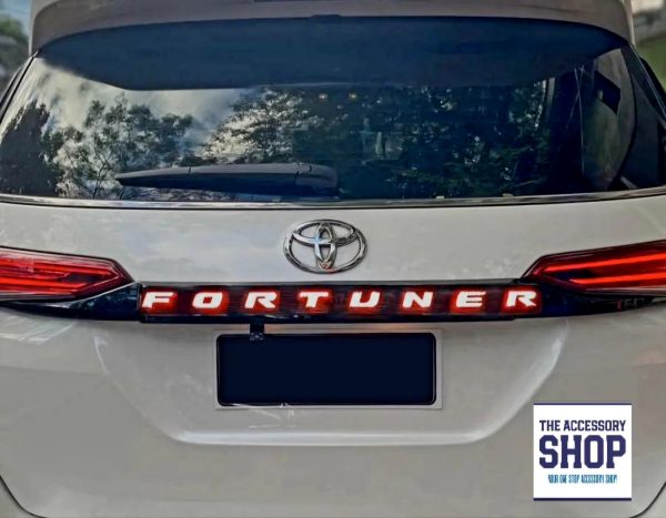 Toyota Fortuner Dual Function brake LED Tailgate Light 2016-