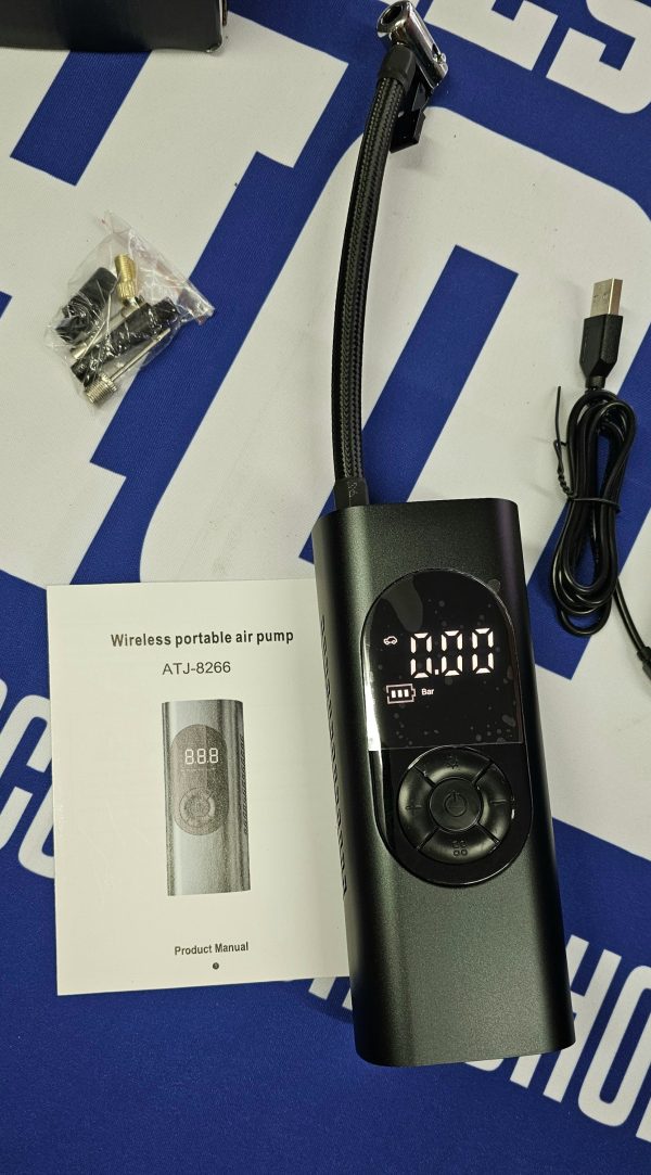 Air Compressor, wireless Handheld, light and power bank - Image 6