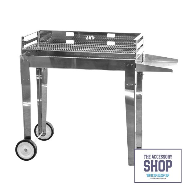 Braai Mobile Stainless Steel 1100mm or 905mm LKs