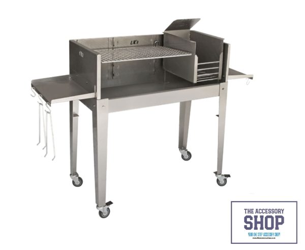 Braai Entertainer Mobile 304 Stainless Steel  LKs