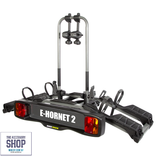 Bike Tow Ball Platform Bike E-Bike Compatible 2 Bike Carrier, BuzzRack E-Hornet 2