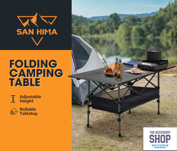 Camping Folding  Table Adjustable Aluminium 1200 x 660 San Hima - Image 10