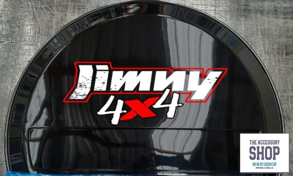 Suzuki Jimny 15inch 195 Tyre Hard Spare Wheel Cover Black 3 and 5 door 2018- - Image 6