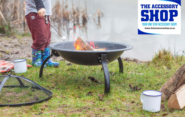 Firepit Camping with barbecue grill 54cm - La Hacienda - Image 2