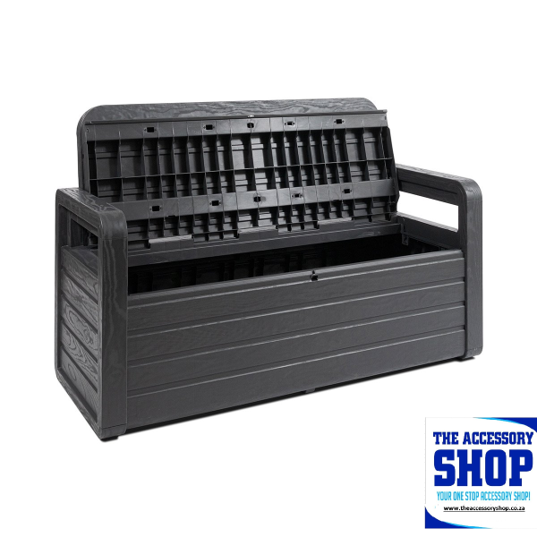 Garden bench With 263l Storage - Toolbox - Image 3