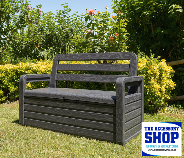 Garden bench With 263l Storage - Toolbox - Image 2